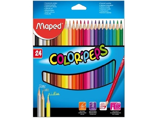 Imagen de Color maped peps x24