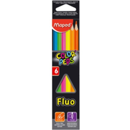 Imagen de Color maped peps flúo x 6