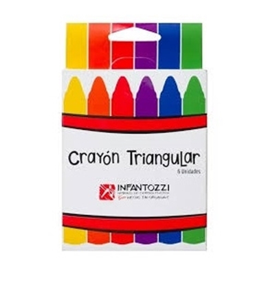 Imagen de Infantozzi crayón triangular x6