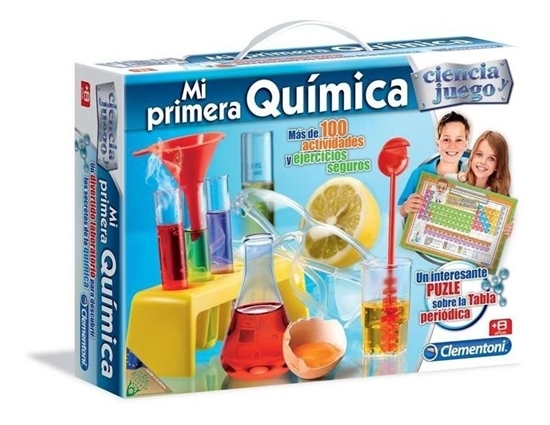 Imagen de Clementoni mi primer juego química 100 experimentos