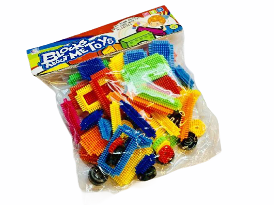 Imagen de Didáctico piezas de encastre en bolsa /48