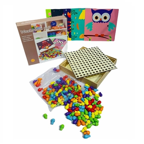 Imagen de Juego de madera panel de encastre