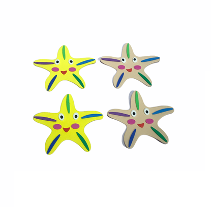 Imagen de Figuras goma eva Estrellas 12cm 4 unidades