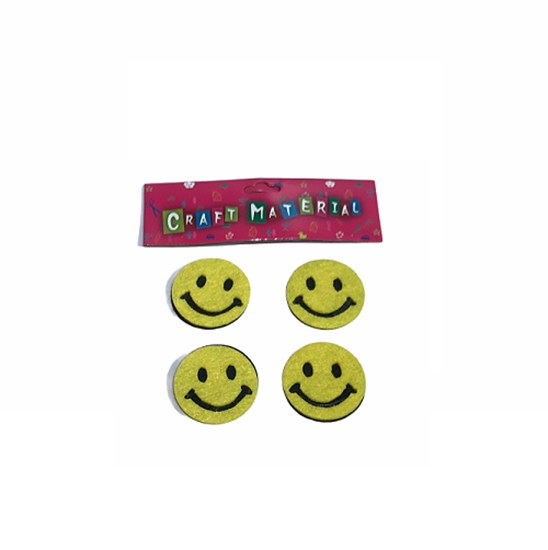 Imagen de Figuras fieltro caritas x4