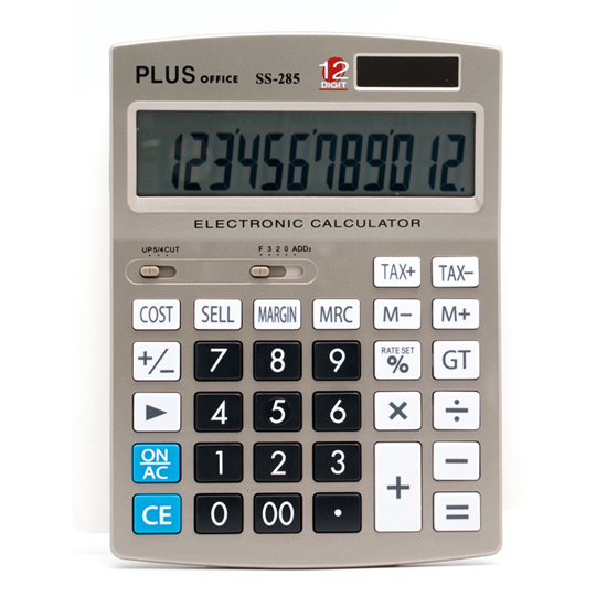 Imagen de Calculadora plus office ss-285 12dígitos