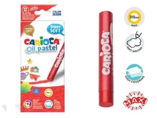 Imagen de Oleo pastel carioca maxi 12unidades