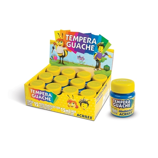 Imagen de Témpera acrilex 15ml 12unidades