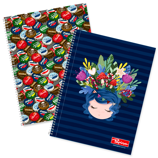 Imagen de Cuadernola papiros  70hojas