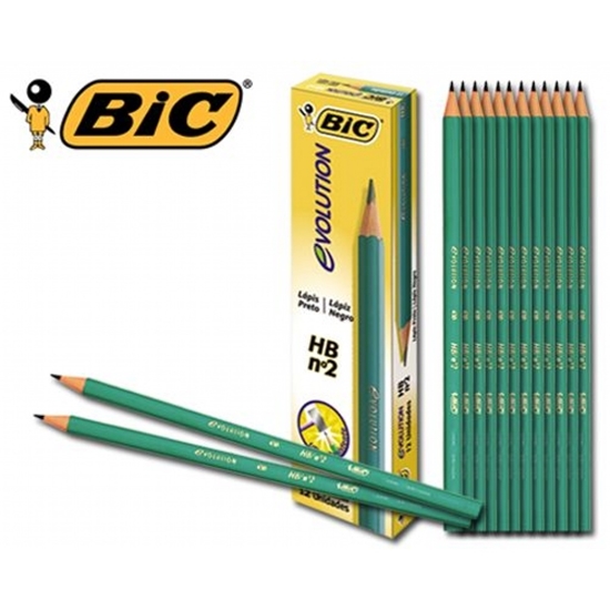 Imagen de Lápiz bic evolution x 12