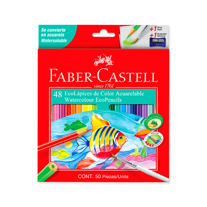 Imagen de faber Castell color acuarelable x 48