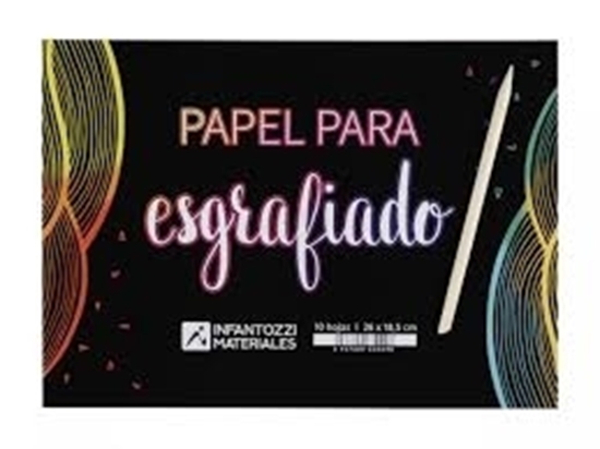 Imagen de Infantozzi papel para esgrafiado x10
