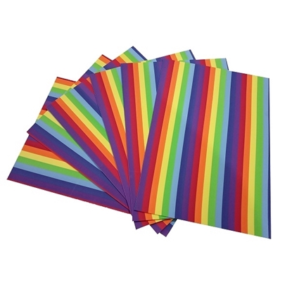Imagen de Goma eva arcoiris 40x50 x  5 unidades