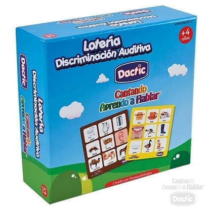 Imagen de Dactic lotería discriminación auditiva cantando