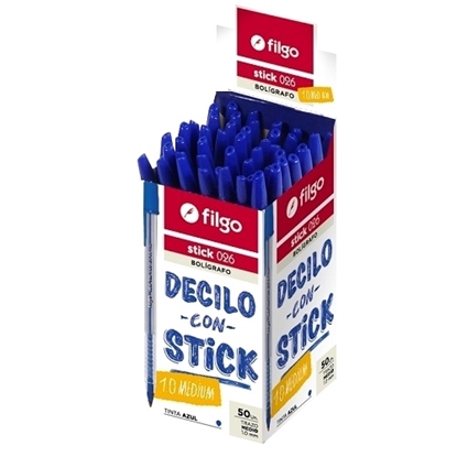 Imagen de Filgo bolígrafo stick 1.0 - caja x 50