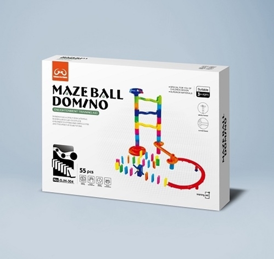 Imagen de Laberinto bola domino - 55 piezas     /36