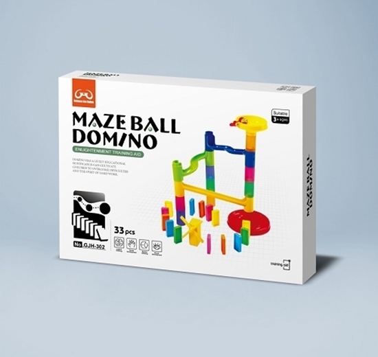 Imagen de Laberinto bola domino - 33 piezas           /48