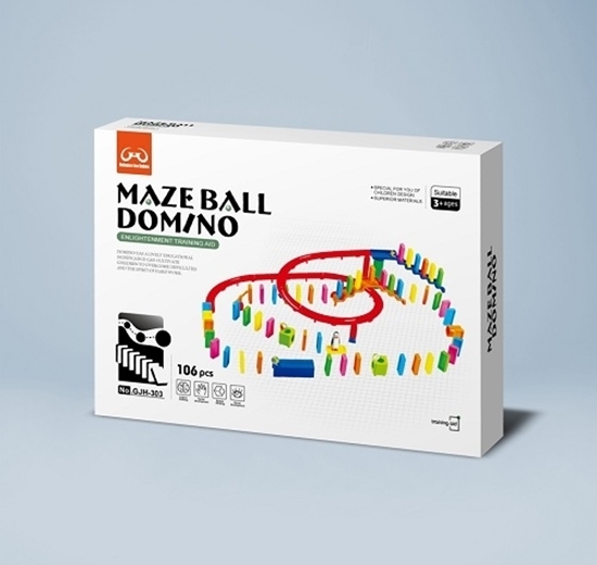 Imagen de Laberinto bola domino - 106 piezas         /36