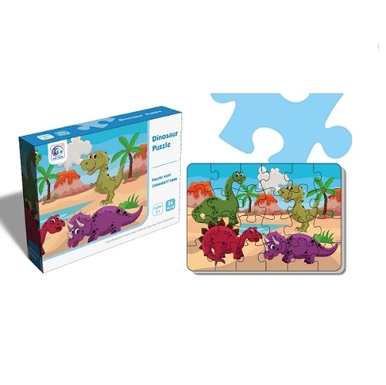 Imagen de Puzzle 24 piezas  dinosaurios                  /312