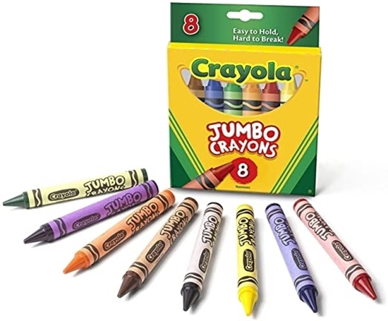 Imagen de Crayolas jumbo 8 unidades