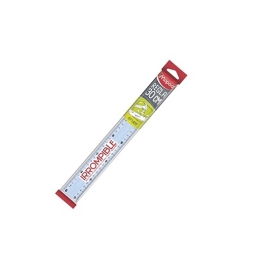 Imagen de Regla maped study irrompible 30cm plana