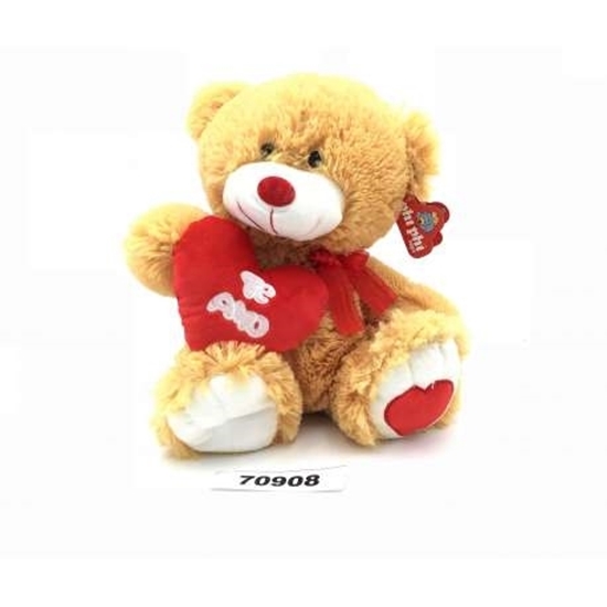 Imagen de oso con corazón te amo