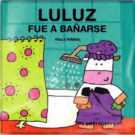 Imagen de Libro de Cuento para baño:  luluz fue a bañarse