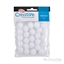 Imagen de Pompom glitter blanco creative 25 unidades