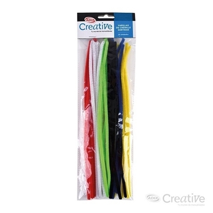 Imagen de Limpia Pipa chenille creative 25 unidades surtidas