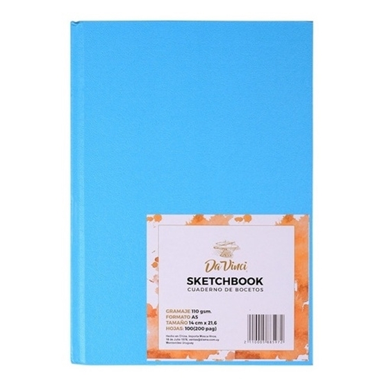Imagen de Cuaderno de bocetos davinci A4 110 gr. 100 hojas