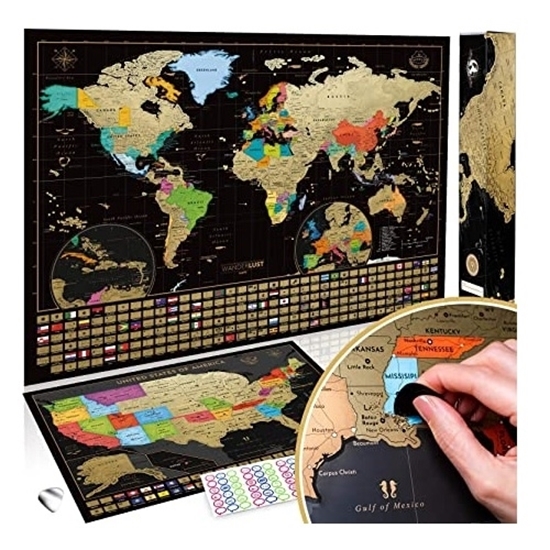Imagen de Discovery puzzle 3d 1000 piezas mapa mundial mega