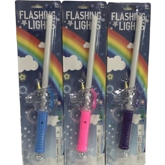Imagen de Varita luminosa de unicornio a pila/144