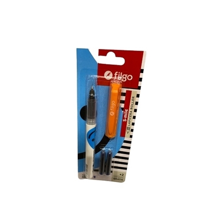 Imagen de boligrafo roller Filgo s-mile 0.7 blister + 2 caruchos