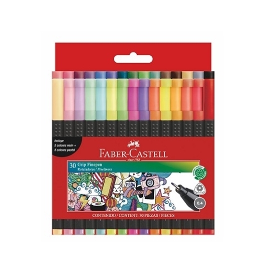 Imagen de Fibra faber 0.4mm estuche x30