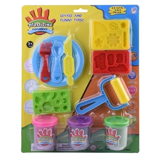 Imagen de Masas de modelar con moldes y utensilios    / 72