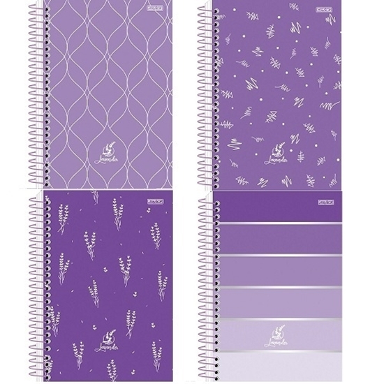Imagen de Cuaderno sd a6 80 hojas lavender con espiral t/dura