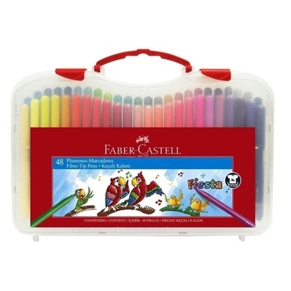 Imagen de Faber Catell fino x 48 Estuche Rígido valija