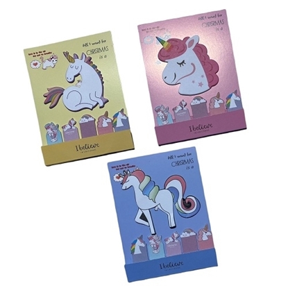 Imagen de Notas adhesivas y blocks unicornios  wf1973/990