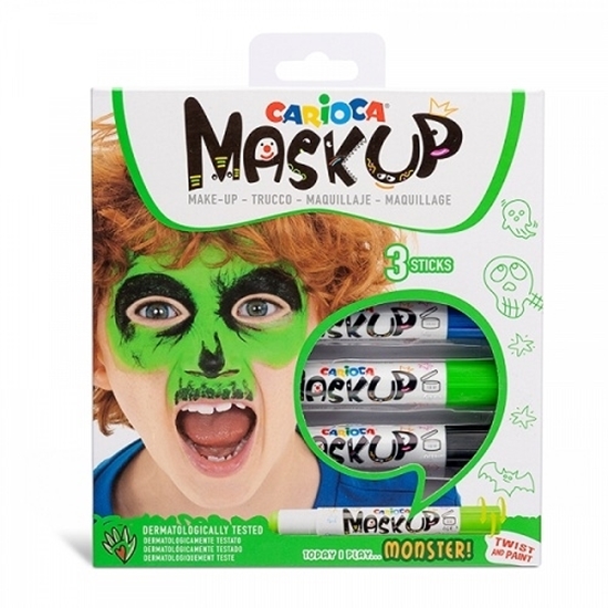 Imagen de Pintura para cara en barra carioca mask up 3 colores