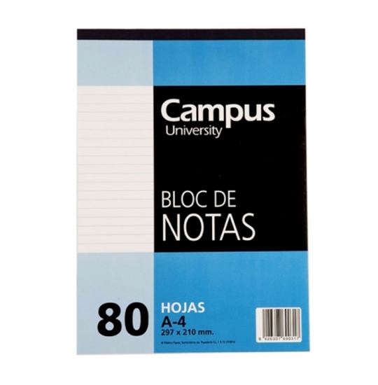 Imagen de Block campus a4 80hojas encolado