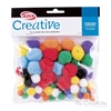 Imagen de Pompon surtido creative 78 u