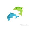 Imagen de Figuras  fieltro adhesivo delfin creative 6 unidades