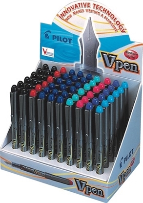 Imagen de a a Pilot exhibidor pumas v-pen colores surtidos 60 unidades