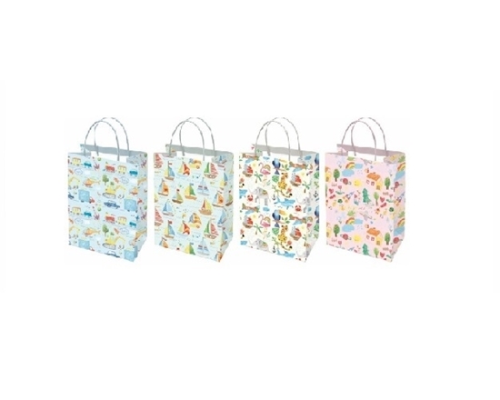 Imagen de Bolsa de regalo infantil 4mod. 21x25.5x10cm