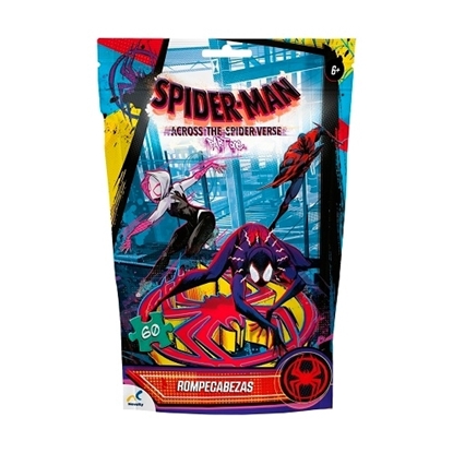 Imagen de Novelty puzzle spiderman 60 piezas  en bolsa