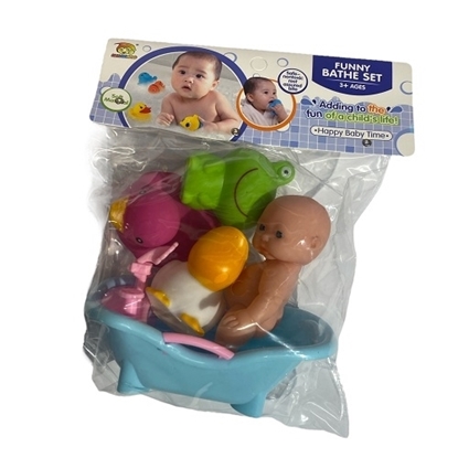 Imagen de Bebe y animalitos para el baño                bls85-55 /120