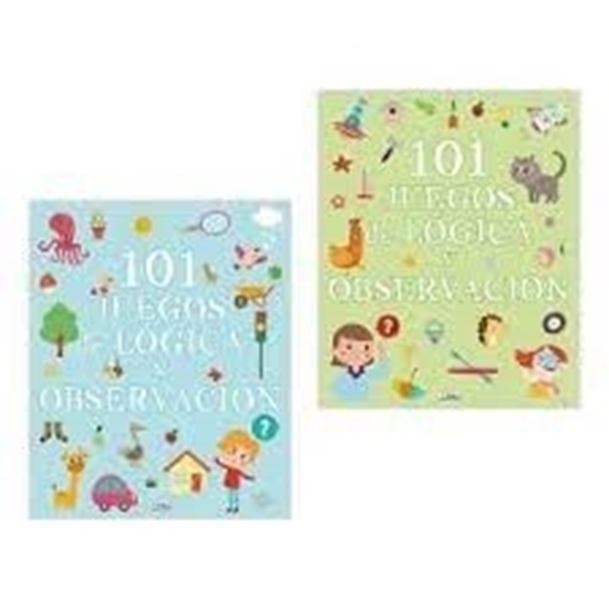 Imagen de Libro 101 juegos de logica y observacion