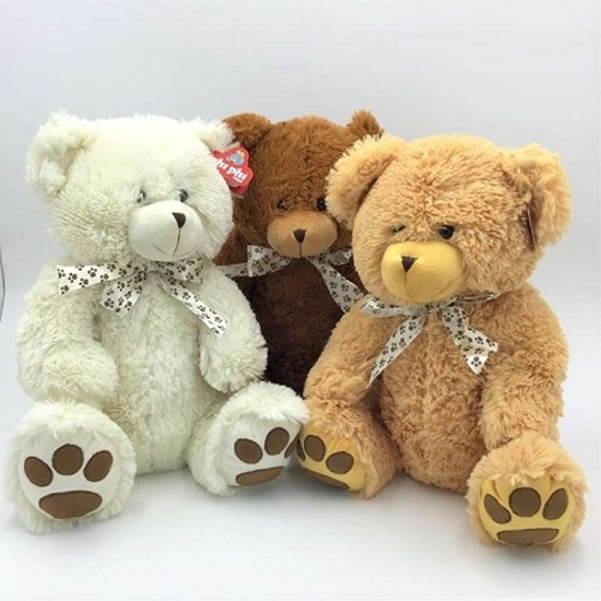 Imagen de oso sentado c/corazon 40cm