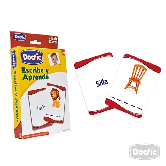 Imagen de Dactic lámina 17x12 cm escribe/aprende