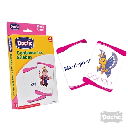 Imagen de Dactic lamina contar silaba 17x12cm