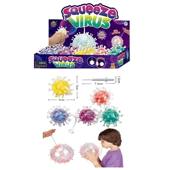 Imagen de Squishy inflable pelota virus / 288